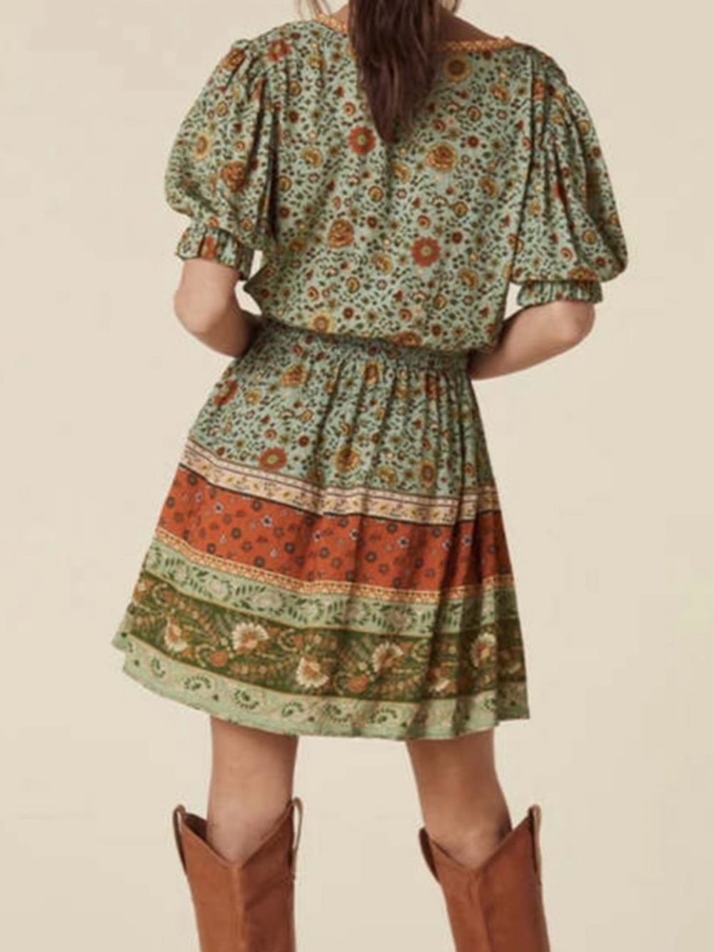 Spell Lady Untamed Matcha play dress in size medium - Picture 2 of 14
